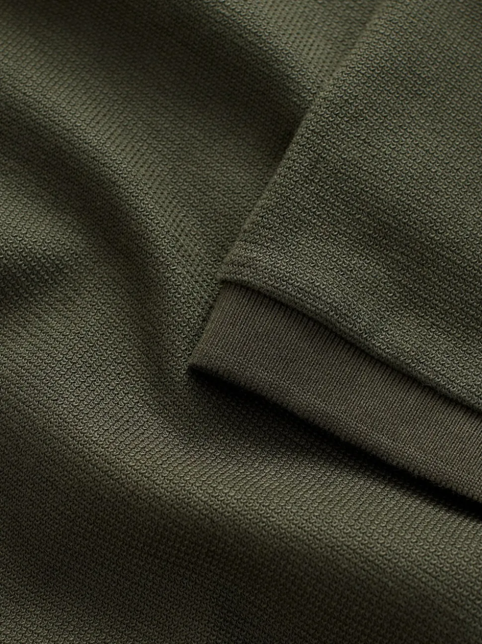 Green Regular Fit Textured Smart Polo Shirt