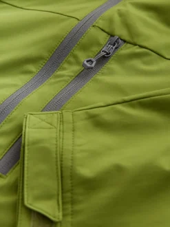 Green Shower Resistant Anorak Jacket