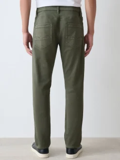Green Slim Fit Comfort Stretch Jeans
