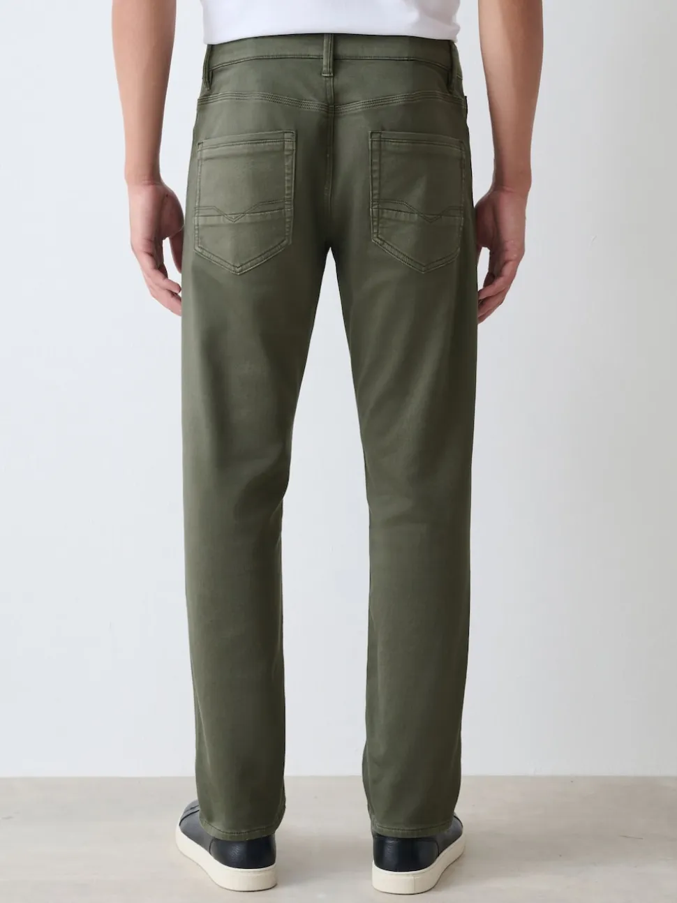 Green Slim Fit Comfort Stretch Jeans