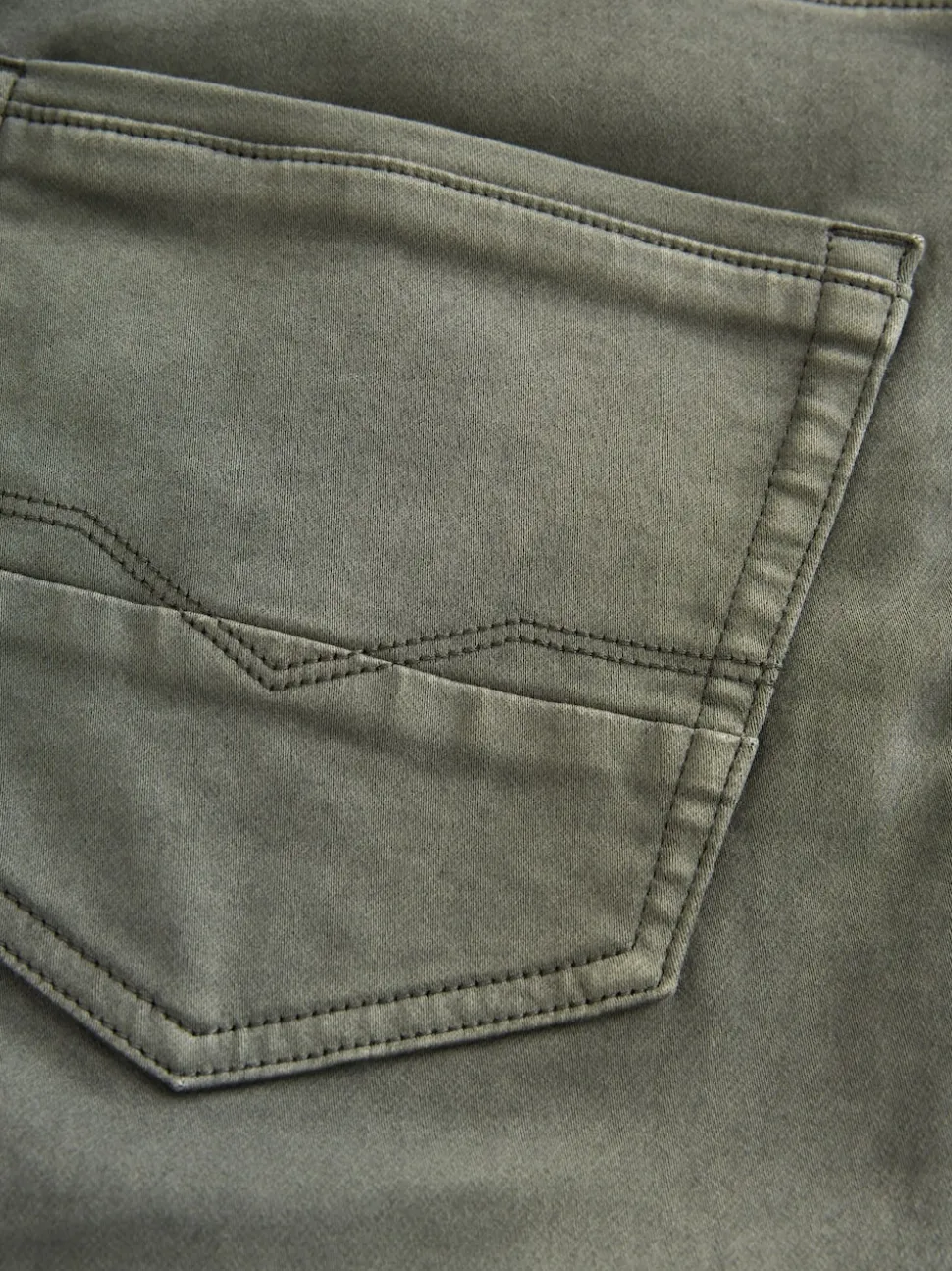 Green Slim Fit Comfort Stretch Jeans