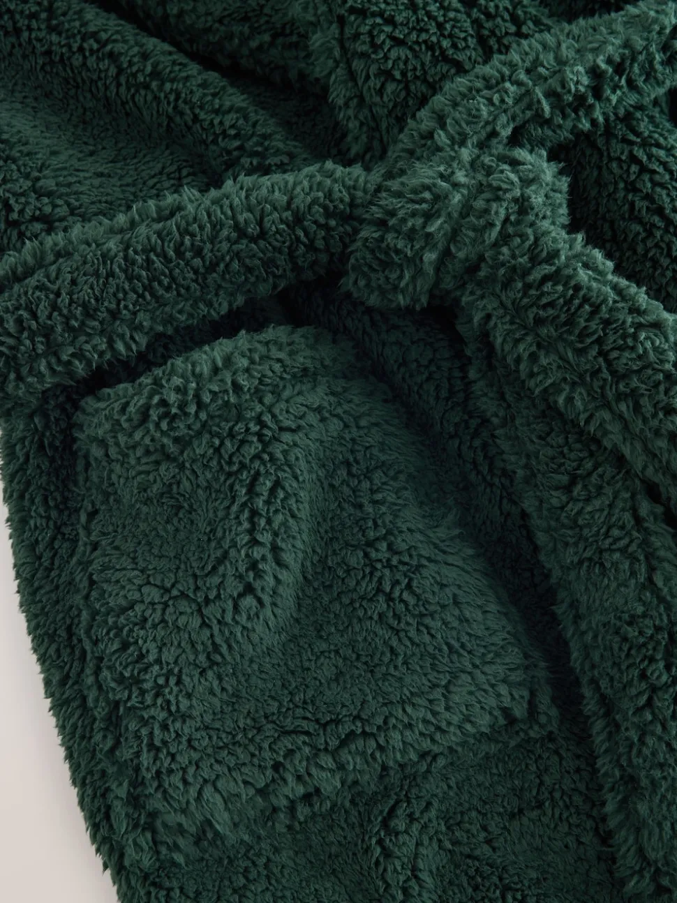 Green Snoopy Borg Dressing Gown