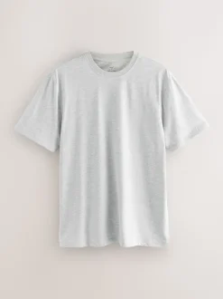Green/Grey Marl Check Woven Short Sleeve Pyjamas Set