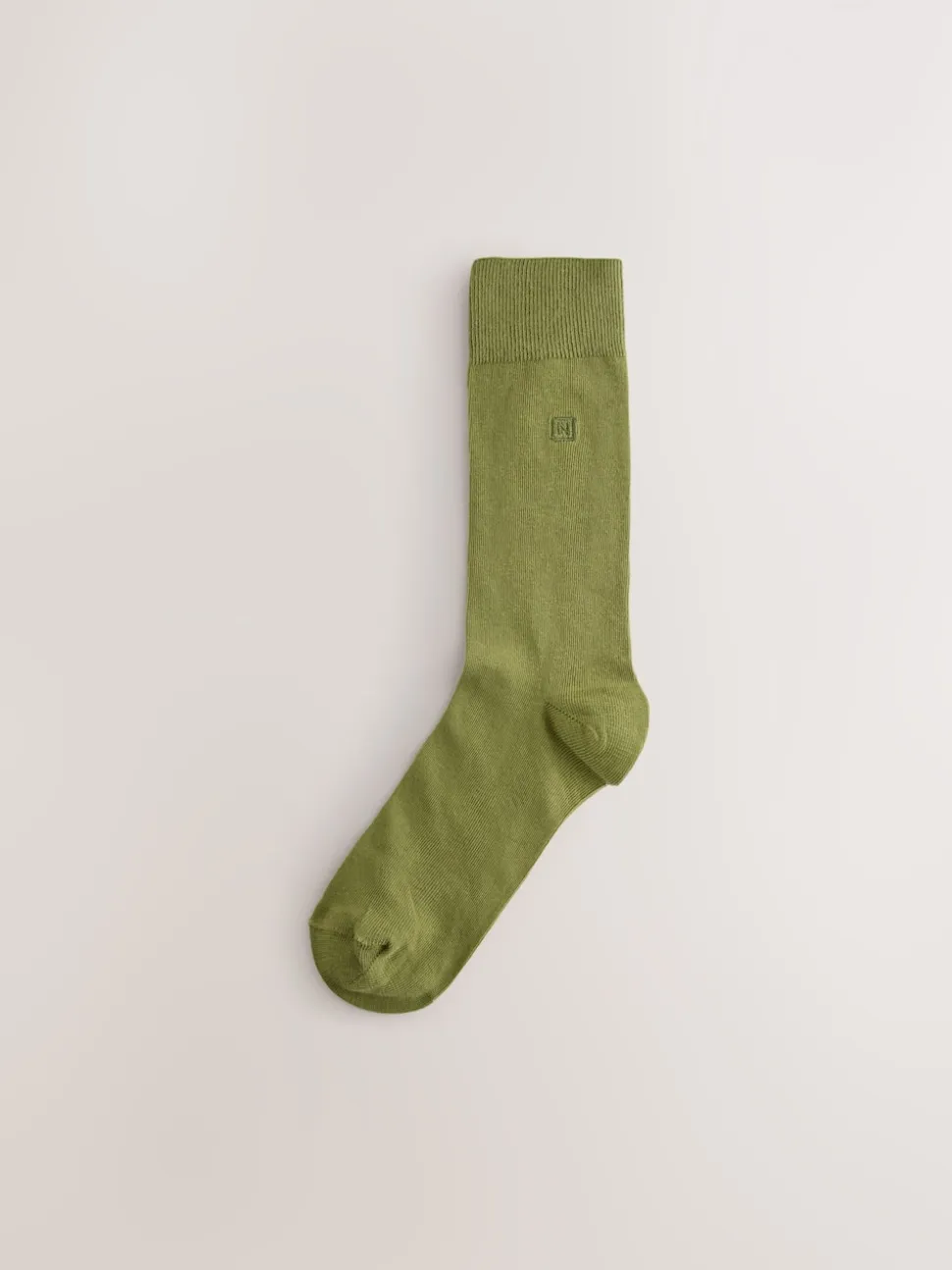 Green/Red/Blue 8 Pack Embroidered Lasting Fresh Socks