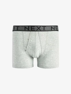Grey A-Front Boxers 10 Pack