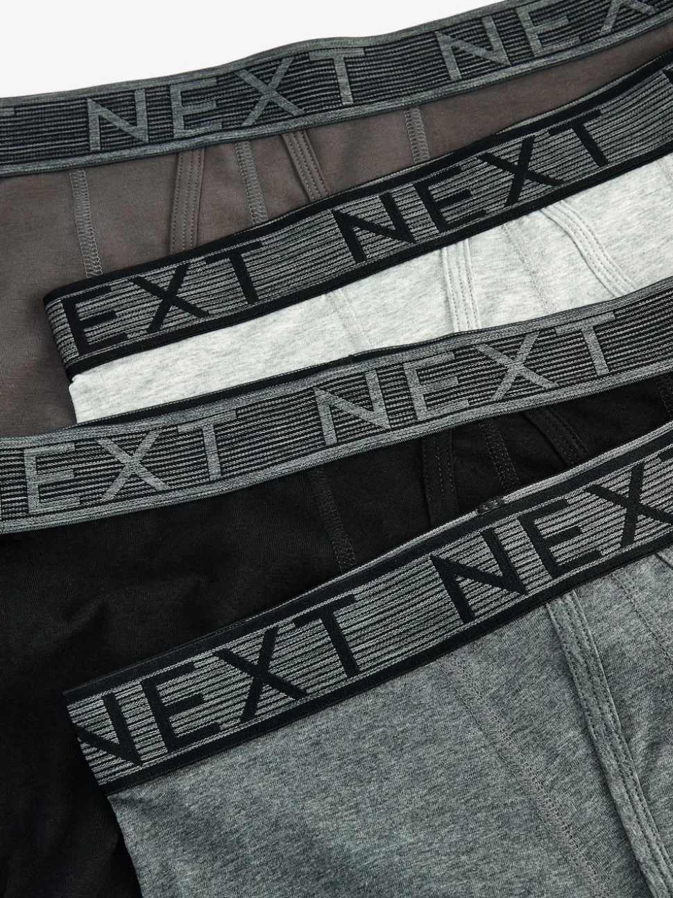 Grey A-Front Boxers 10 Pack
