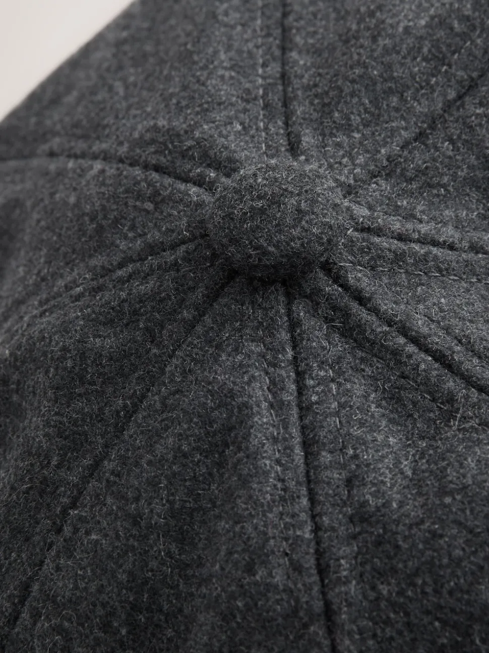 Grey Baker Boy Hat