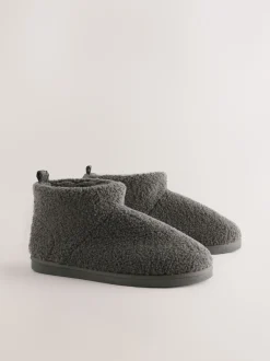 Grey Borg Boot Slippers
