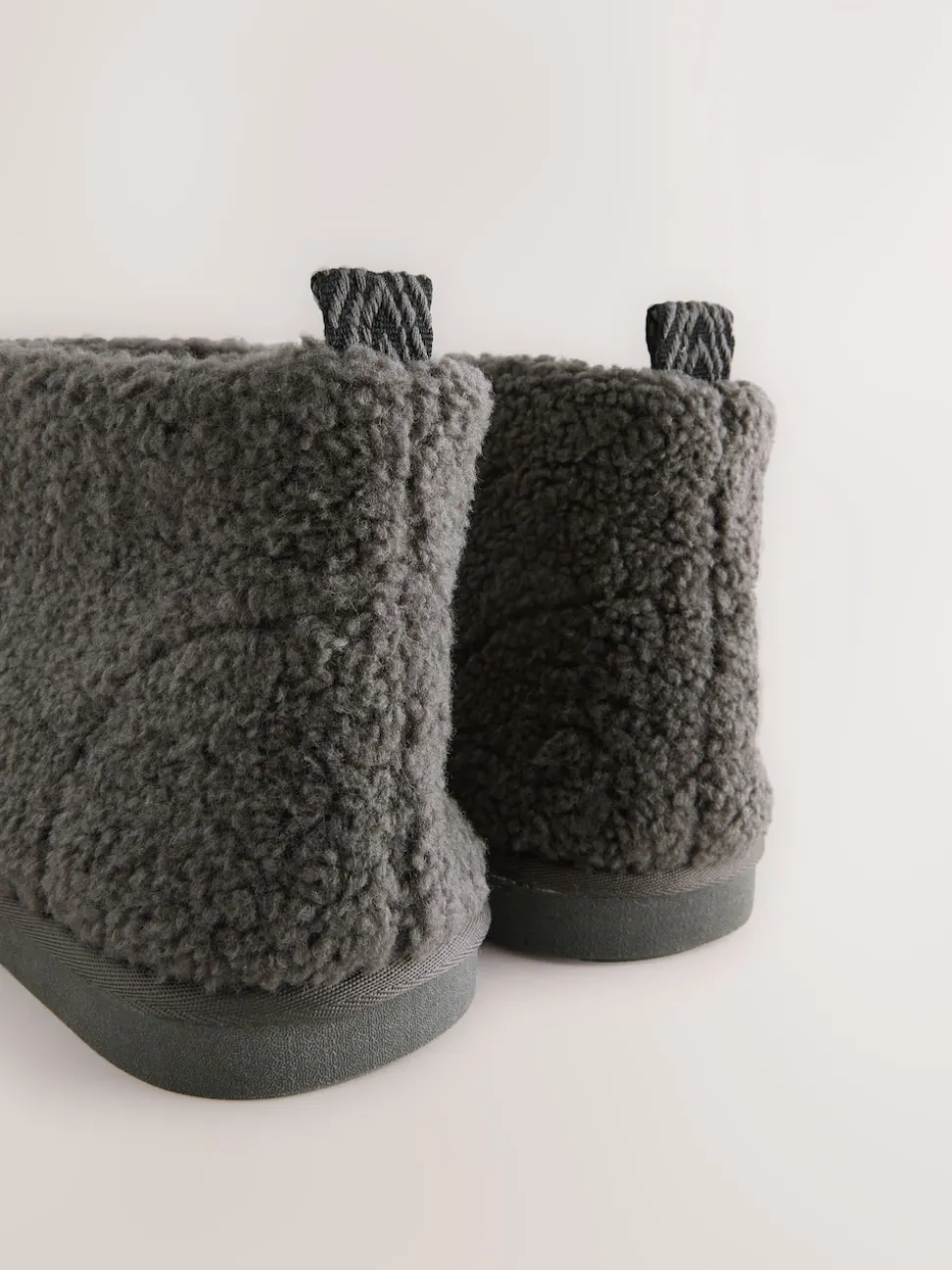 Grey Borg Boot Slippers