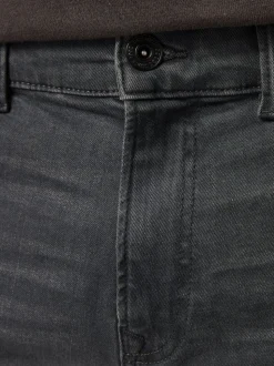 Grey Charcoal Single Slim Fit Classic Stretch Jeans