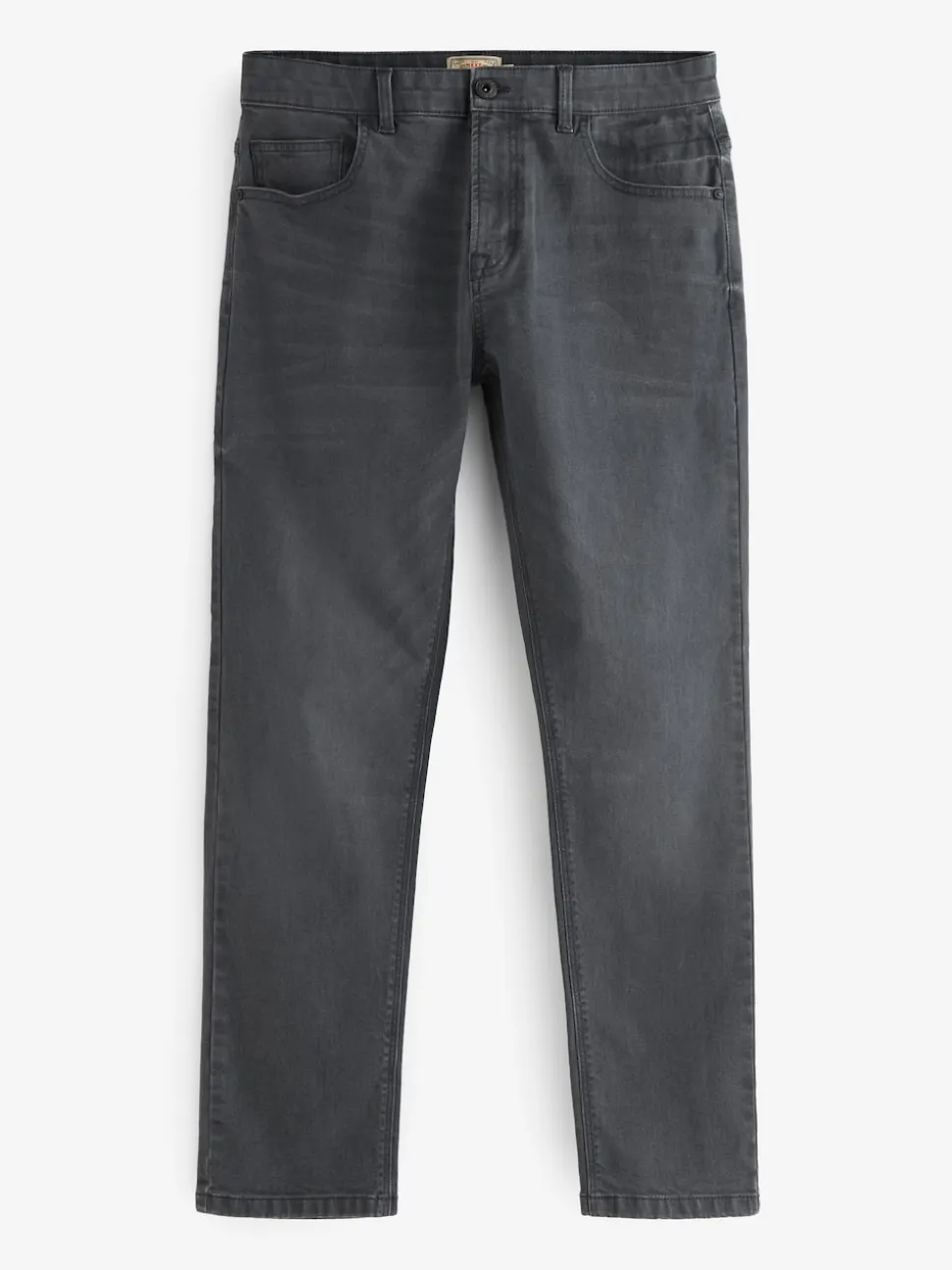 Grey Charcoal Single Slim Fit Classic Stretch Jeans