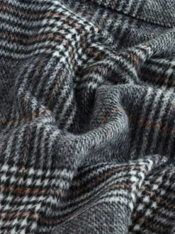 Grey Check Shacket