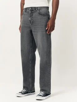 Grey Classic Stretch Relaxed Fit Jeans