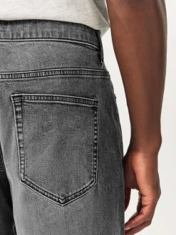 Grey Classic Stretch Relaxed Fit Jeans