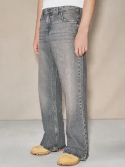 Grey Edit Flare Jeans