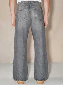 Grey Edit Flare Jeans