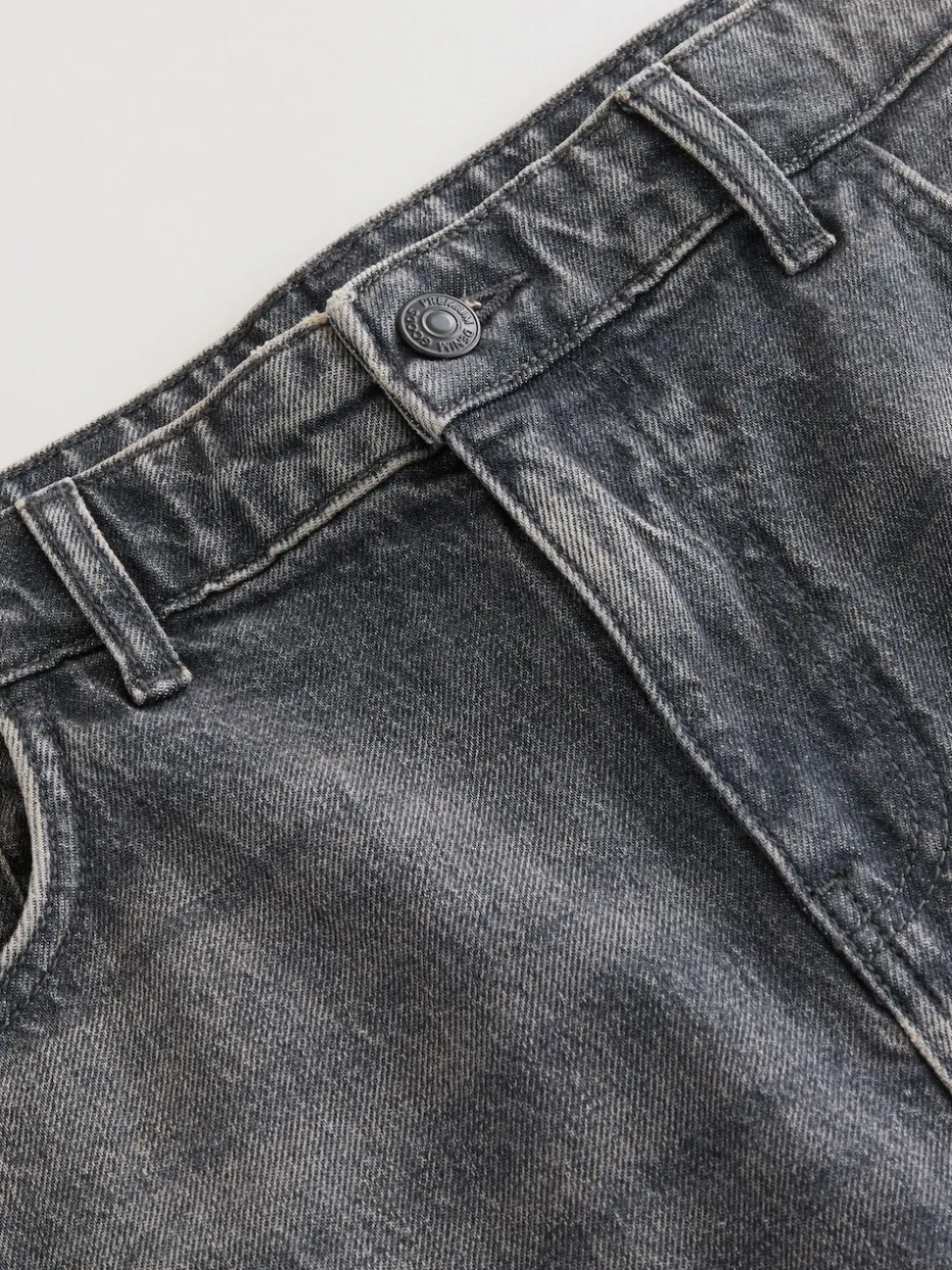 Grey Edit Flare Jeans