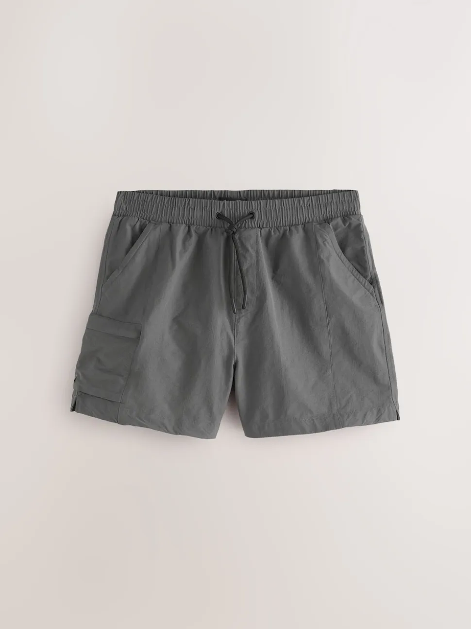 Grey Fashion Cargo Swim Shorts