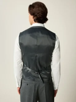 Grey Flannel Suit Waistcoat