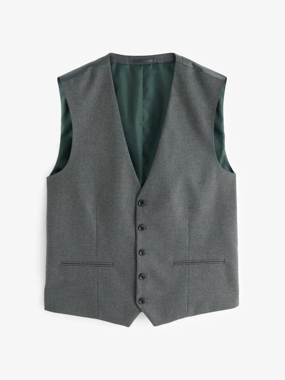 Grey Flannel Suit Waistcoat