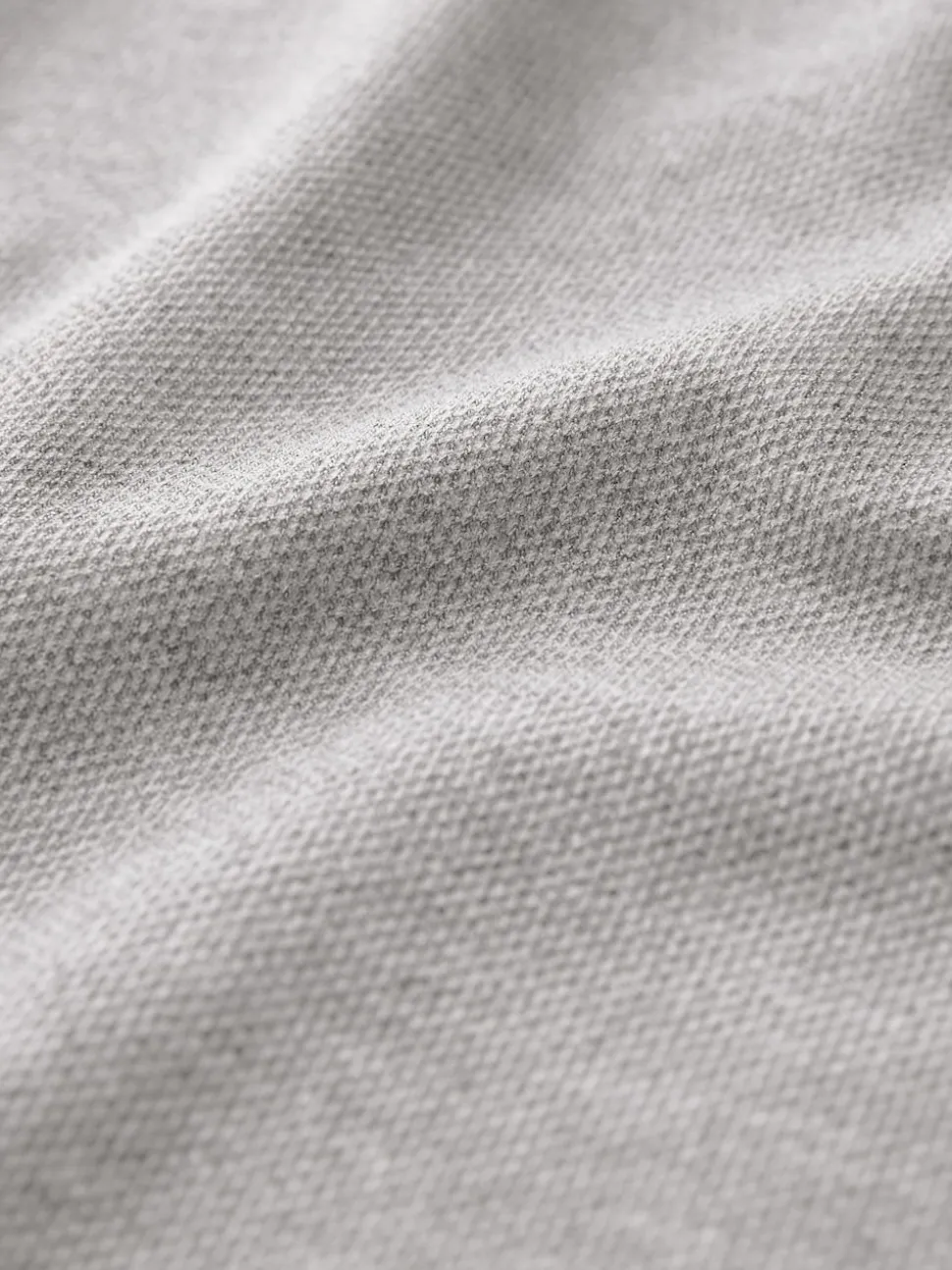 Grey Jersey Twill Popper Shacket