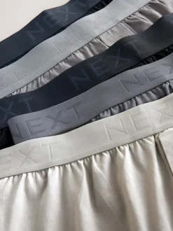 Grey Loose Boxers 5 Pack