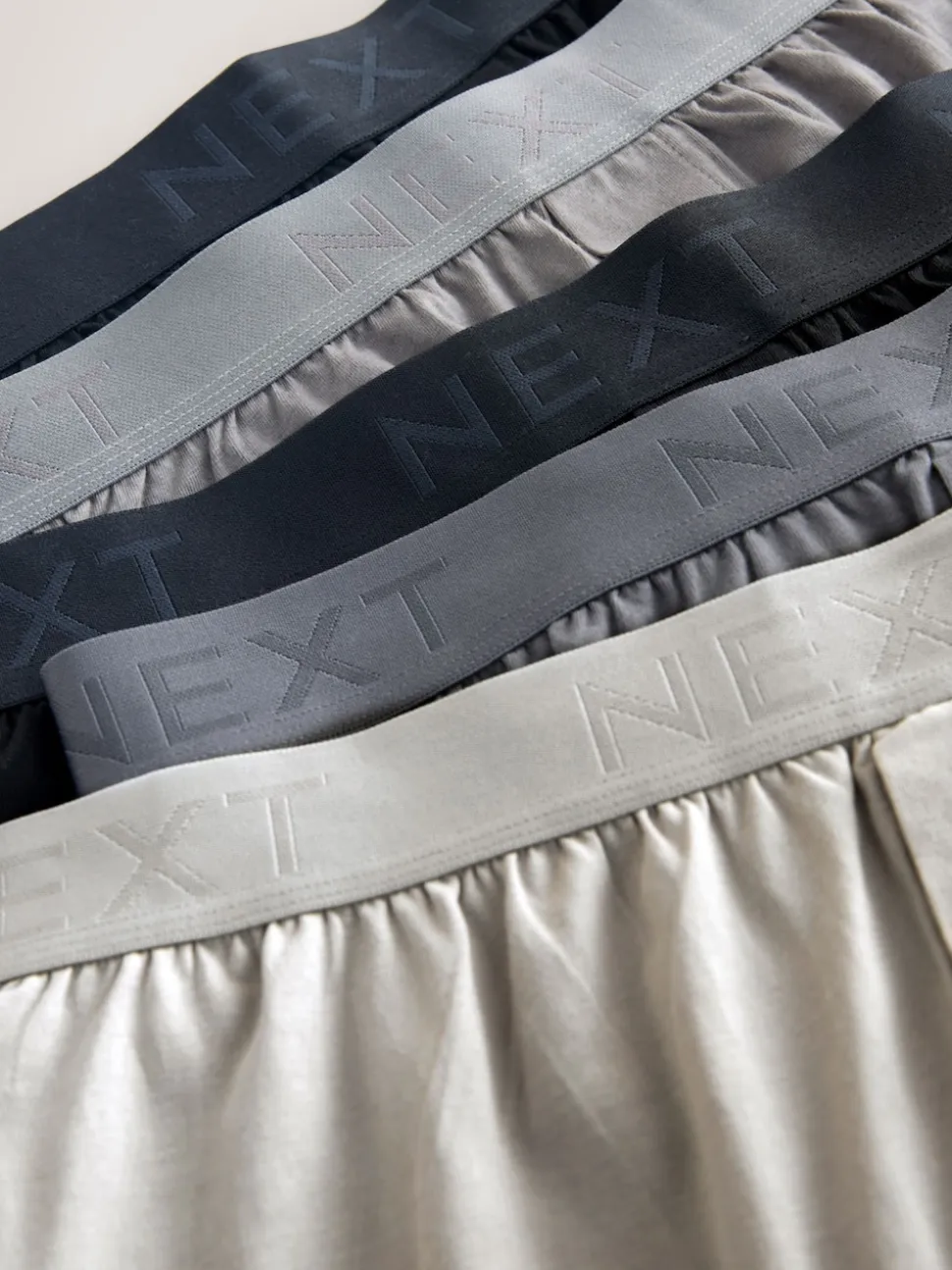 Grey Loose Boxers 5 Pack