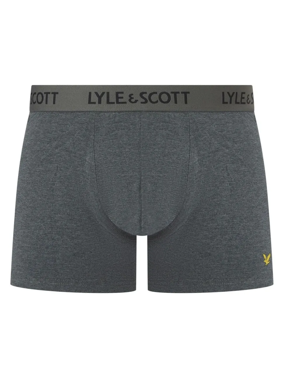 Grey Lyle & Scott Underwear Trunks 3 Pack