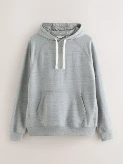 Grey Overhead Hoodie Heavyweight Garment Washed