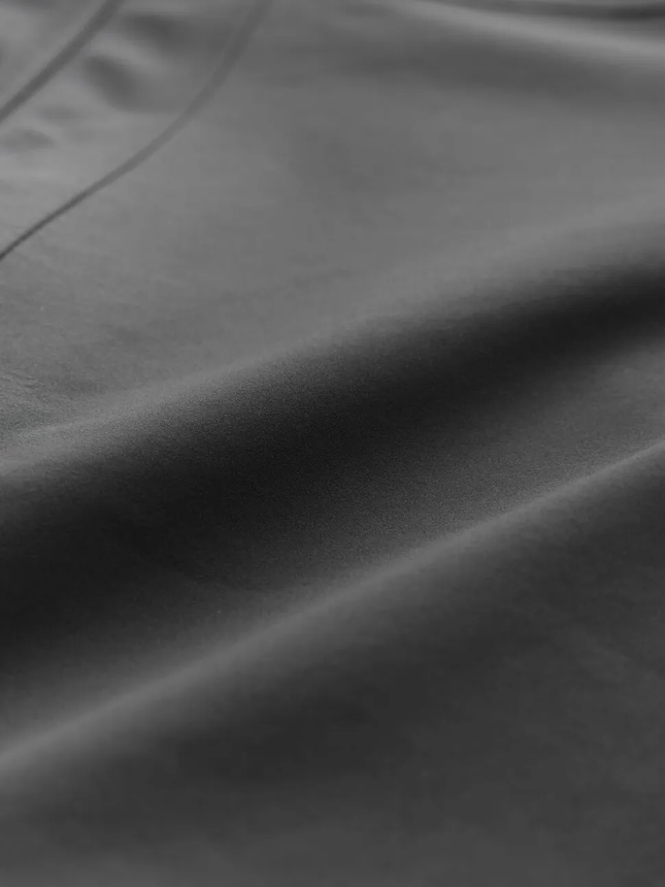 Grey Regular Fit Drytech Waterproof Hooded Coat with Taped Seams