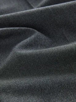 Grey Regular Fit Texture Motionflex Stretch Suit Trousers