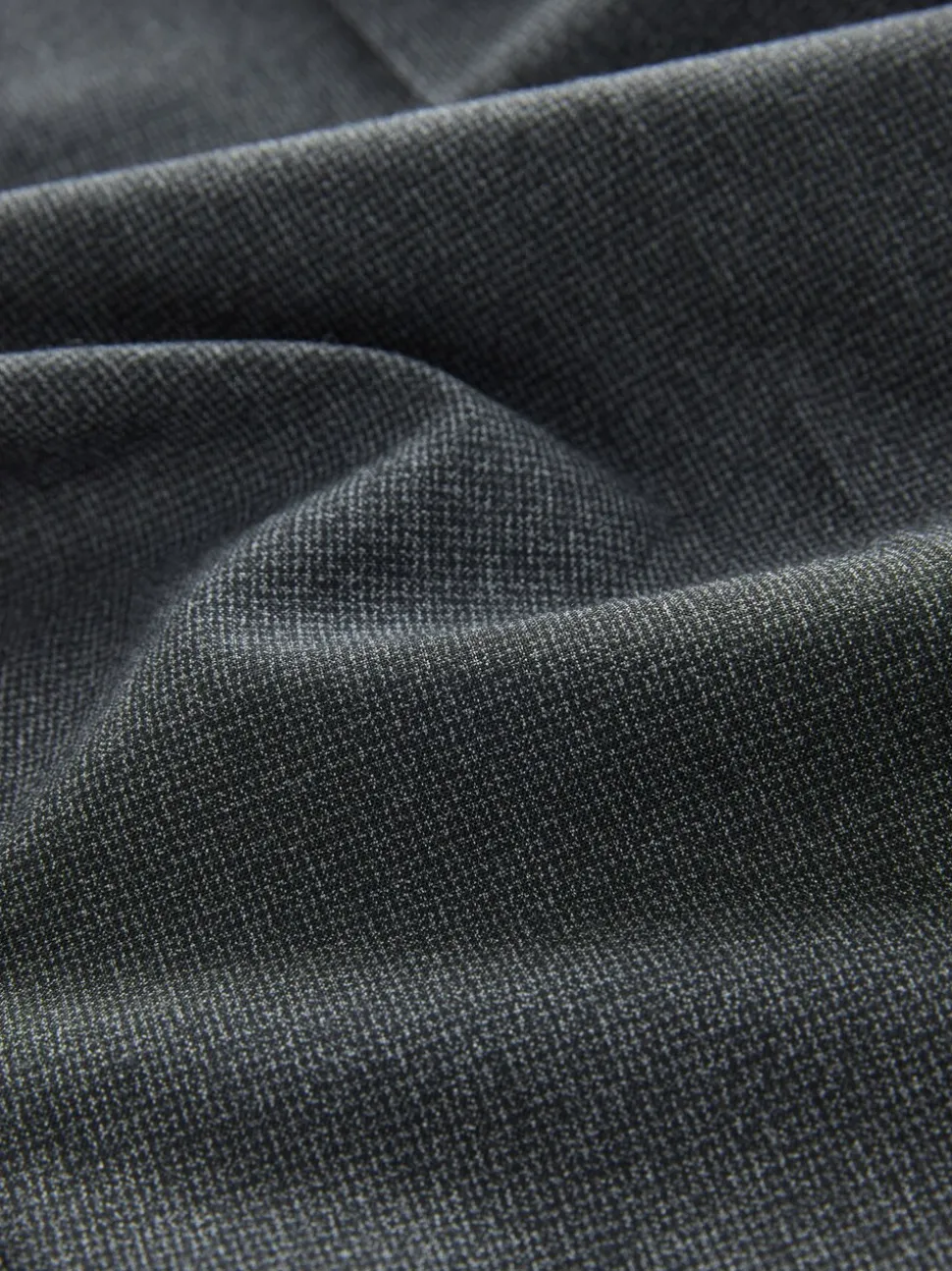 Grey Regular Fit Texture Motionflex Stretch Suit Trousers