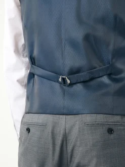 Grey Signature Cerutti !00% Italian Wool Suit Waistcoat