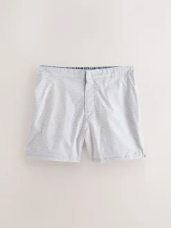 Grey Signature Tailored Waistband Swim Shorts
