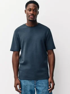 Grey Slate Regular Fit Smart Soft Touch Heavyweight T-Shirt