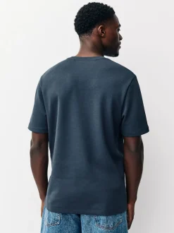 Grey Slate Regular Fit Smart Soft Touch Heavyweight T-Shirt