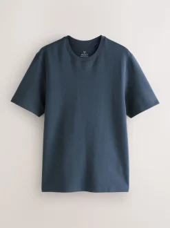 Grey Slate Regular Fit Smart Soft Touch Heavyweight T-Shirt