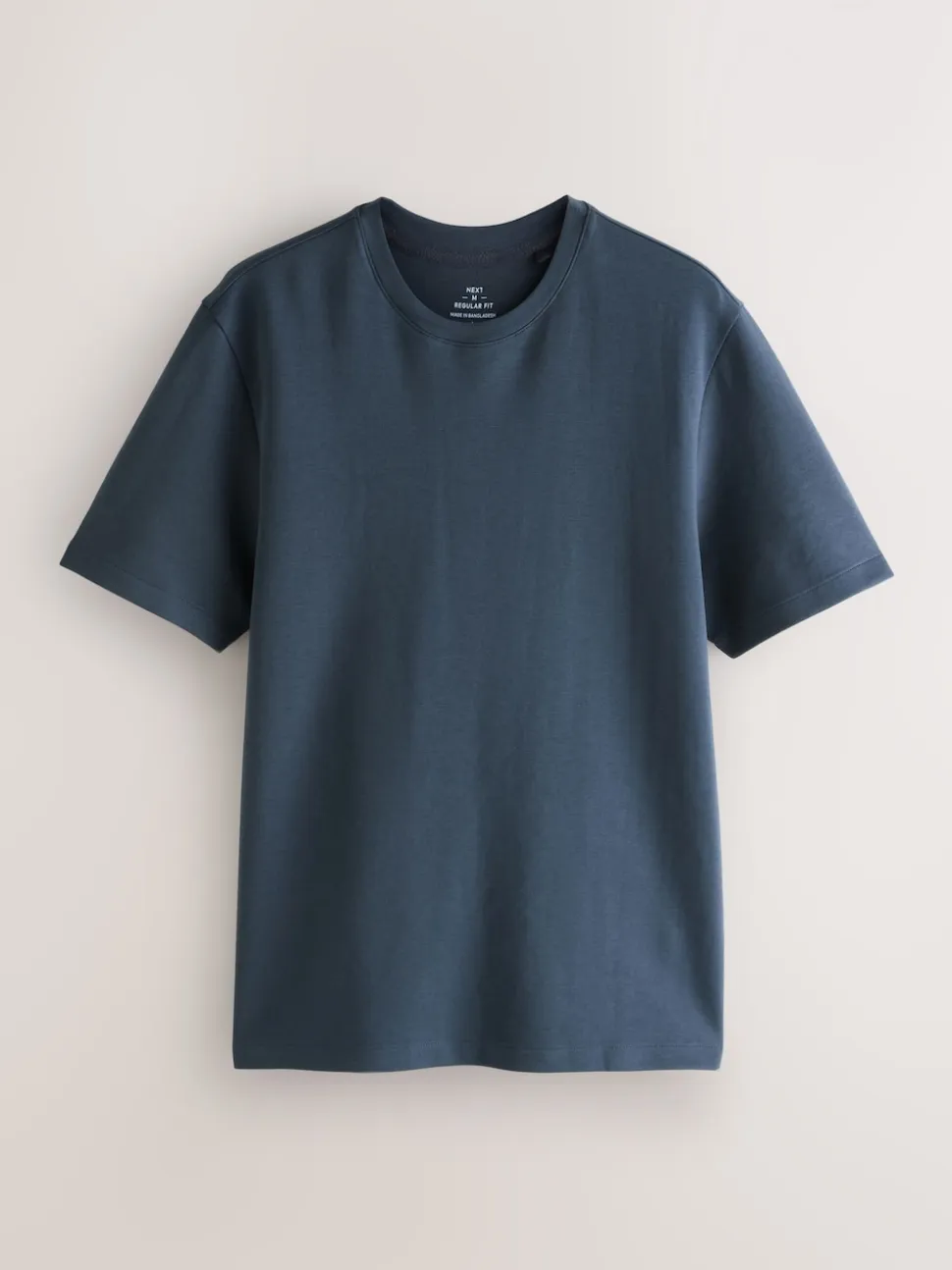 Grey Slate Regular Fit Smart Soft Touch Heavyweight T-Shirt