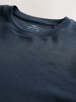 Grey Slate Regular Fit Smart Soft Touch Heavyweight T-Shirt