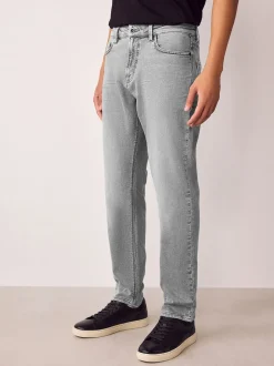 Grey Slim Fit Comfort Stretch Jeans