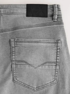 Grey Slim Fit Comfort Stretch Jeans