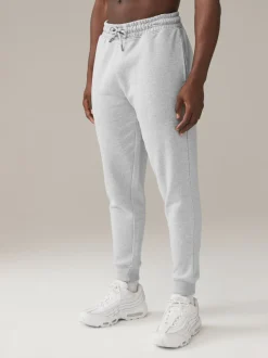 Grey Slim Fit Cotton Rich Jersey Joggers