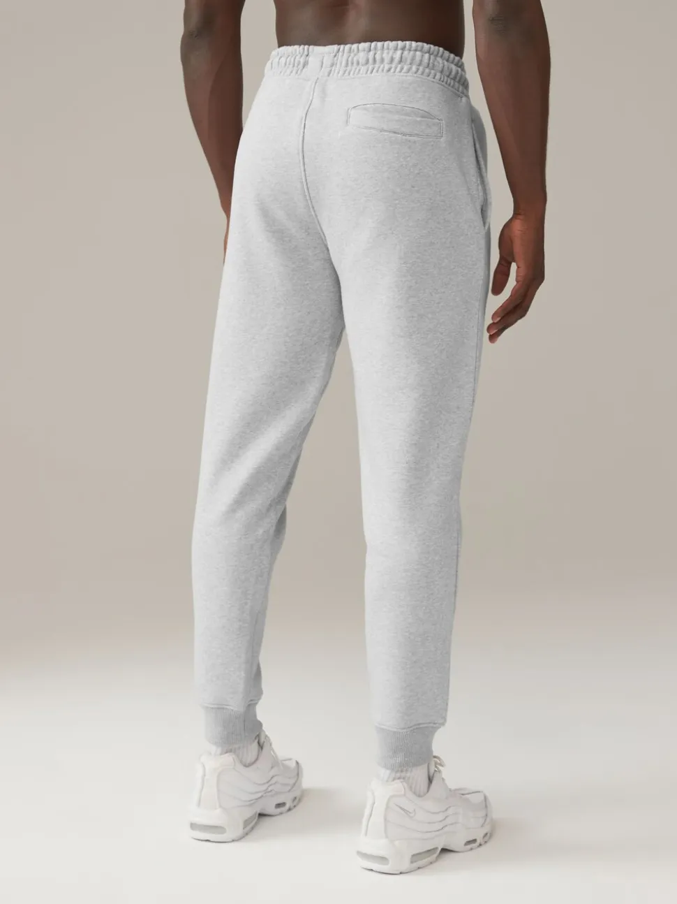 Grey Slim Fit Cotton Rich Jersey Joggers