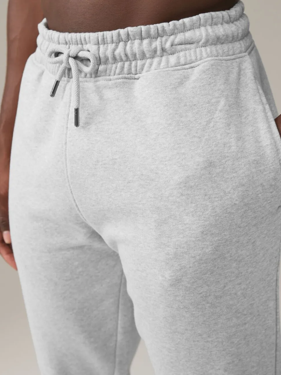 Grey Slim Fit Cotton Rich Jersey Joggers