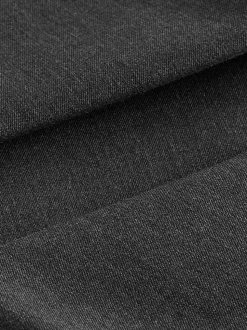 Grey Slim Fit Plain Front Smart Trousers