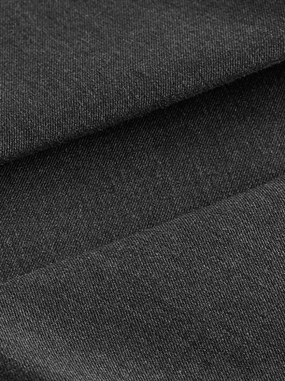 Grey Slim Fit Plain Front Smart Trousers