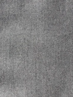 Grey Slim Fit Signature Zignone Italian Wool Cashmere Blend Flannel Suit Trousers