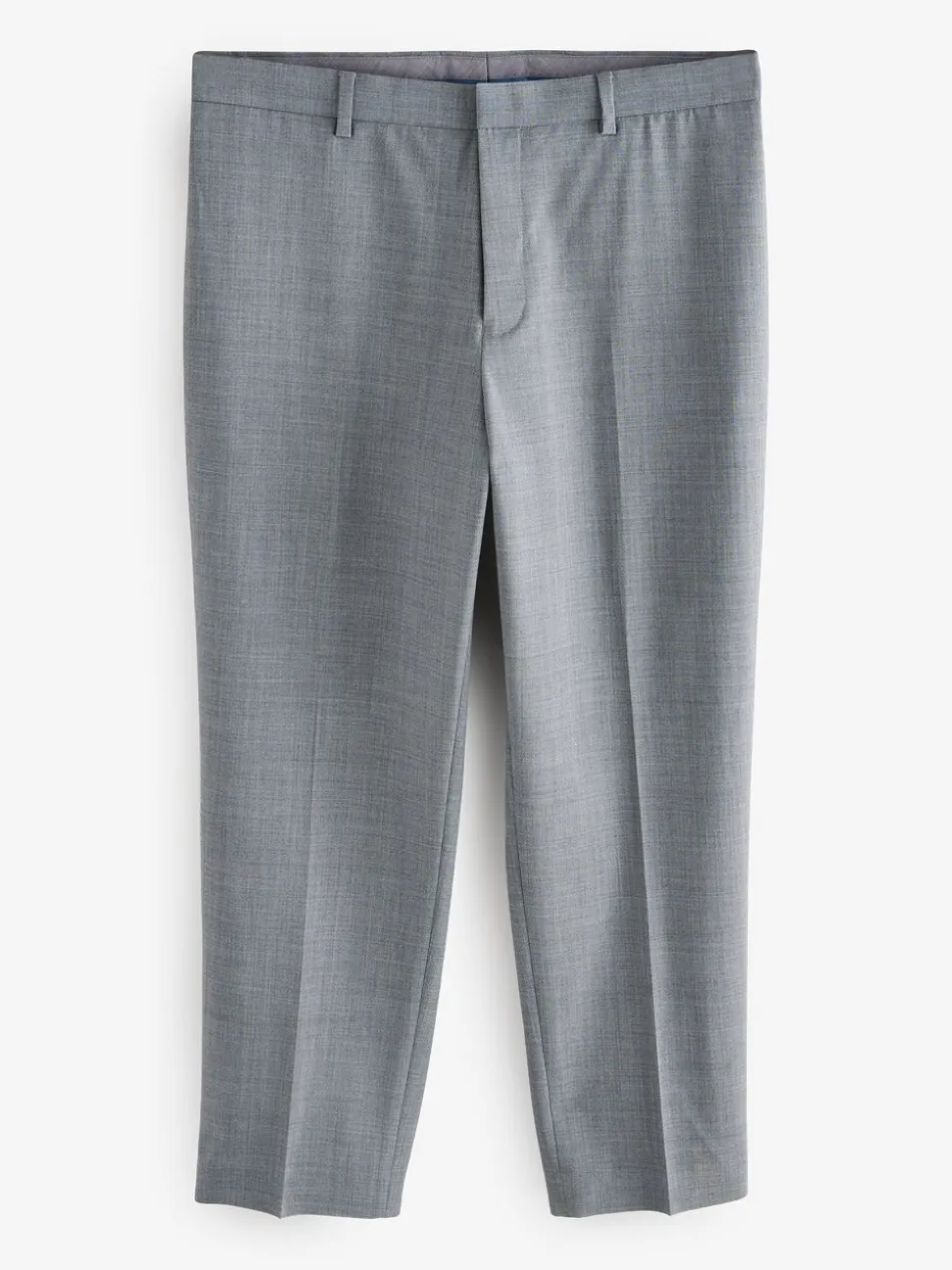 Grey Slim Fit Wool Blend Motionflex Suit Trousers