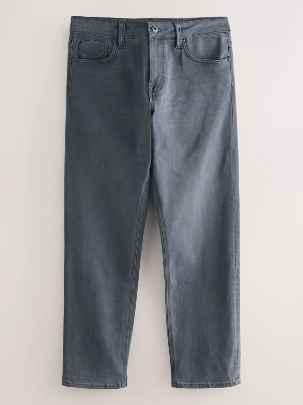 Grey Straight Fit Motionflex Jeans