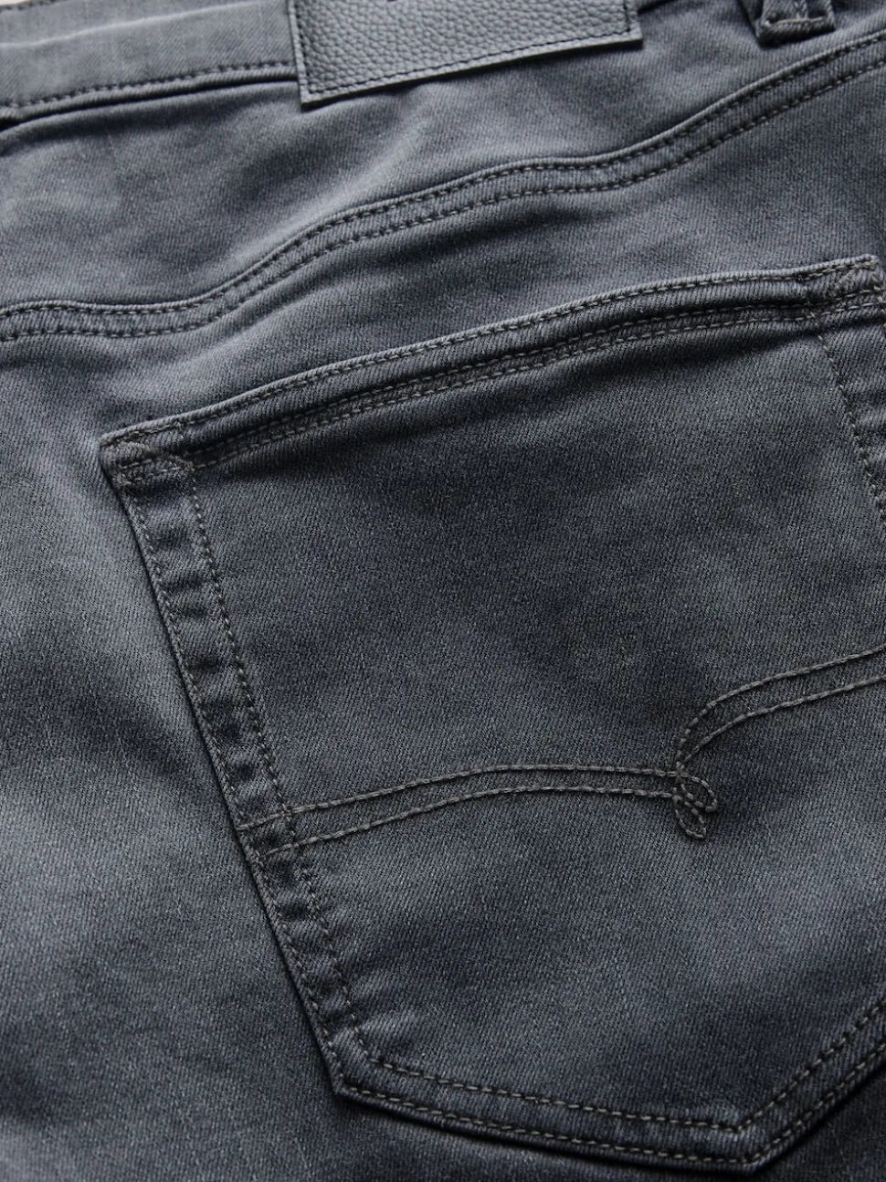 Grey Straight Fit Motionflex Jeans